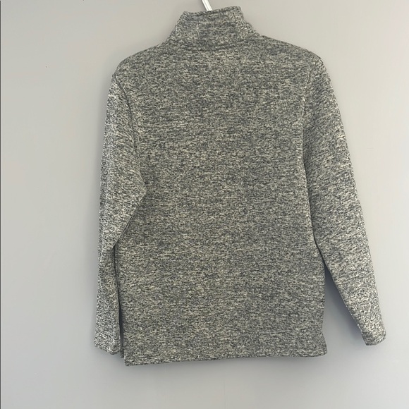 Men's Beverly Hills Polo Club Gray 1/4 Zip - Picture 8 of 9